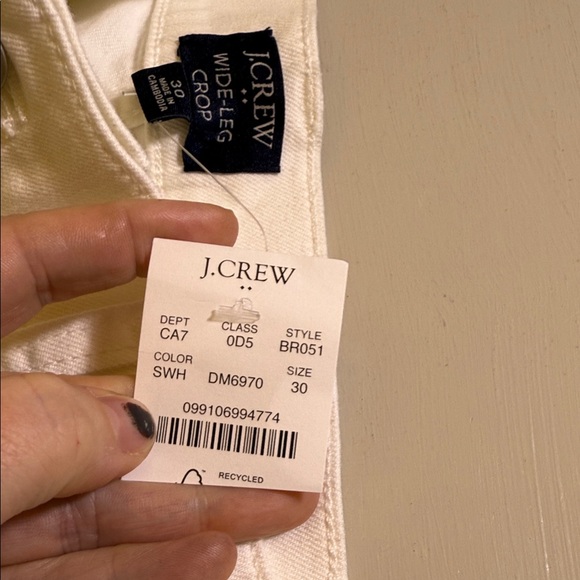 J. Crew Wide-leg crop jean in all-day stretch Size 30 - Picture 13 of 14